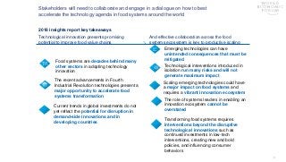 Technology Advantage Transformative Applications - Sean de Cleene World Economic Forum
