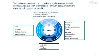 Technology Advantage Transformative Applications - Sean de Cleene World Economic Forum