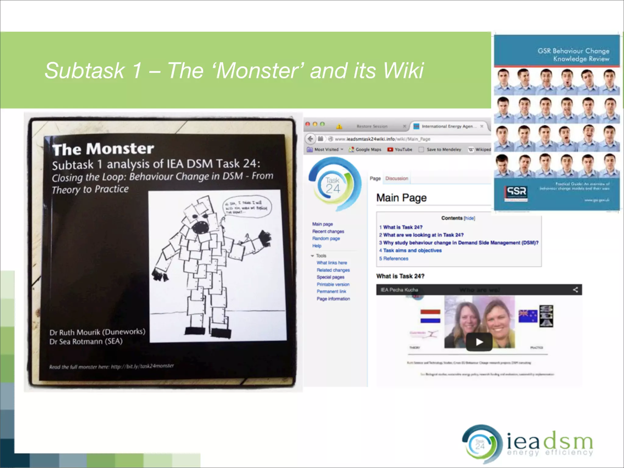 Subtask 1 – The ‘Monster’ and its Wiki
 