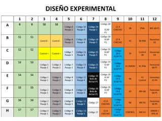 DISEÑO EXPERIMENTAL
 