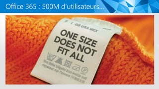 Office 365 : 500M d’utilisateurs…
 
