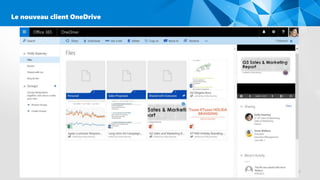 31
Le nouveau client OneDrive
 