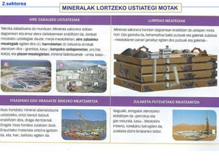 2.sektorea
MINERALAK LORTZEKO USTIATEGI MOTAK
 