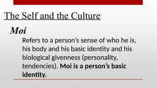Chapter 1 - (Lesson 2) Self, Society and Culture.pptx