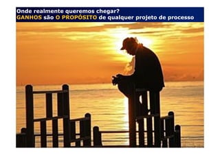 2º Seminário Internacional de BPM ELO Group & Michael Rosemann © 2010 43
Onde realmente queremos chegar?
GANHOS são O PROPÓSITO de qualquer projeto de processo
 