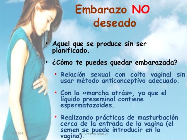 Es Probable Quedar Embarazada Con El Liquido Preseminal