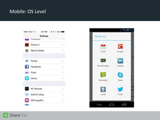 Mobile: OS Level

 