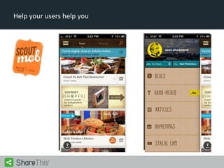 Help your users help you

 