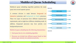 Operating System Sheduling | PDF