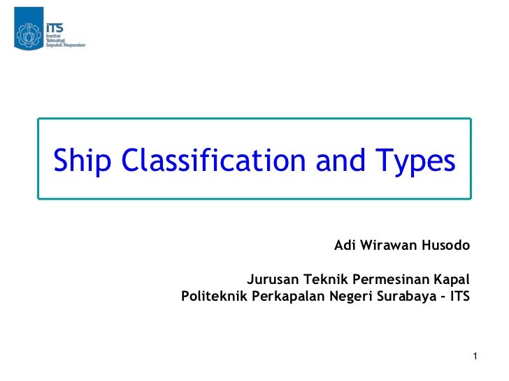 [2] ship classification and types