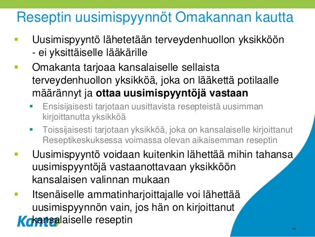 Sahkoinen Laakemaarays Ja Omakanta
