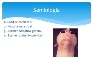 2 sintomas endocrinos