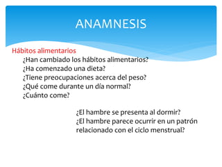 2 sintomas endocrinos