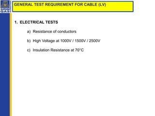 SIRIM Testing and Certification on Electrical Cable Testing | PDF