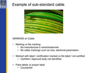 SIRIM Testing and Certification on Electrical Cable Testing | PDF