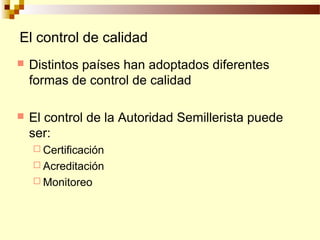 Sistemas Sostenibles de Producción de Semilla, Por Wilson Hugo, FAO