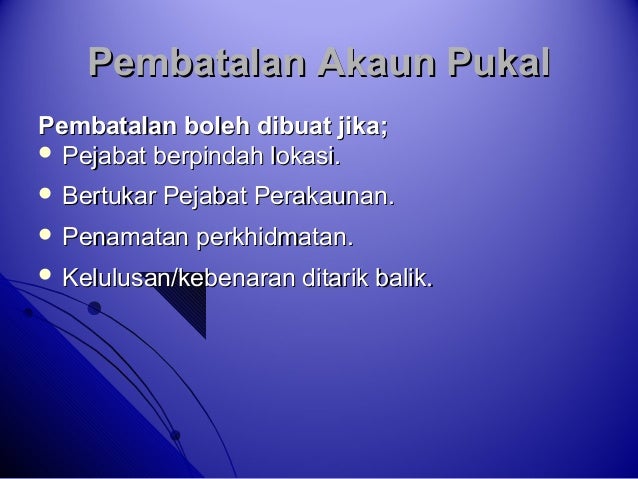 Sistem Bayaran Pukal