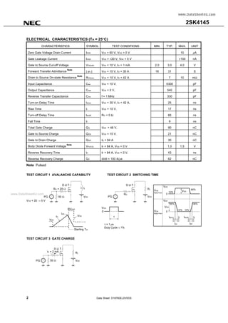 thumbnail image 2 of 2SJ142 Original New Nec MOSFET J142 – Dalbani 2SJ142, Made By Nec 2 of 5