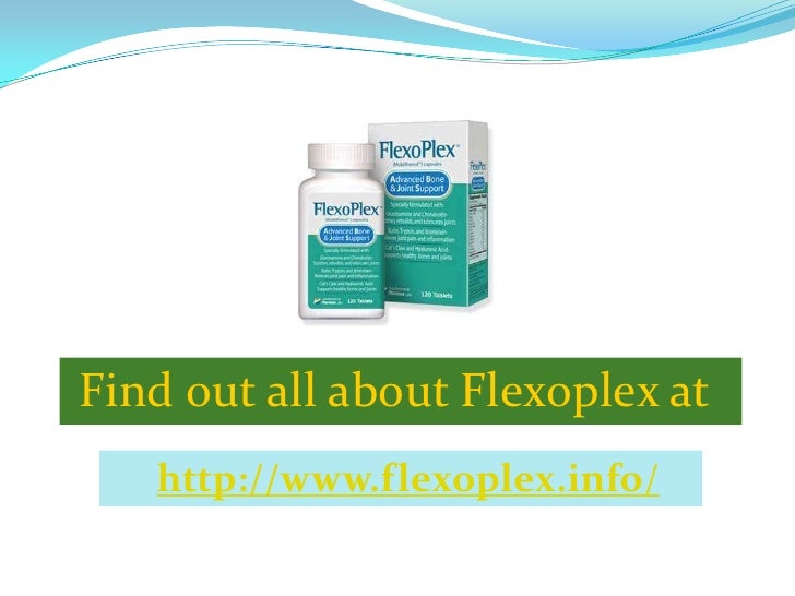 Flexoplex Arthritis formula providing natural joint pain relief