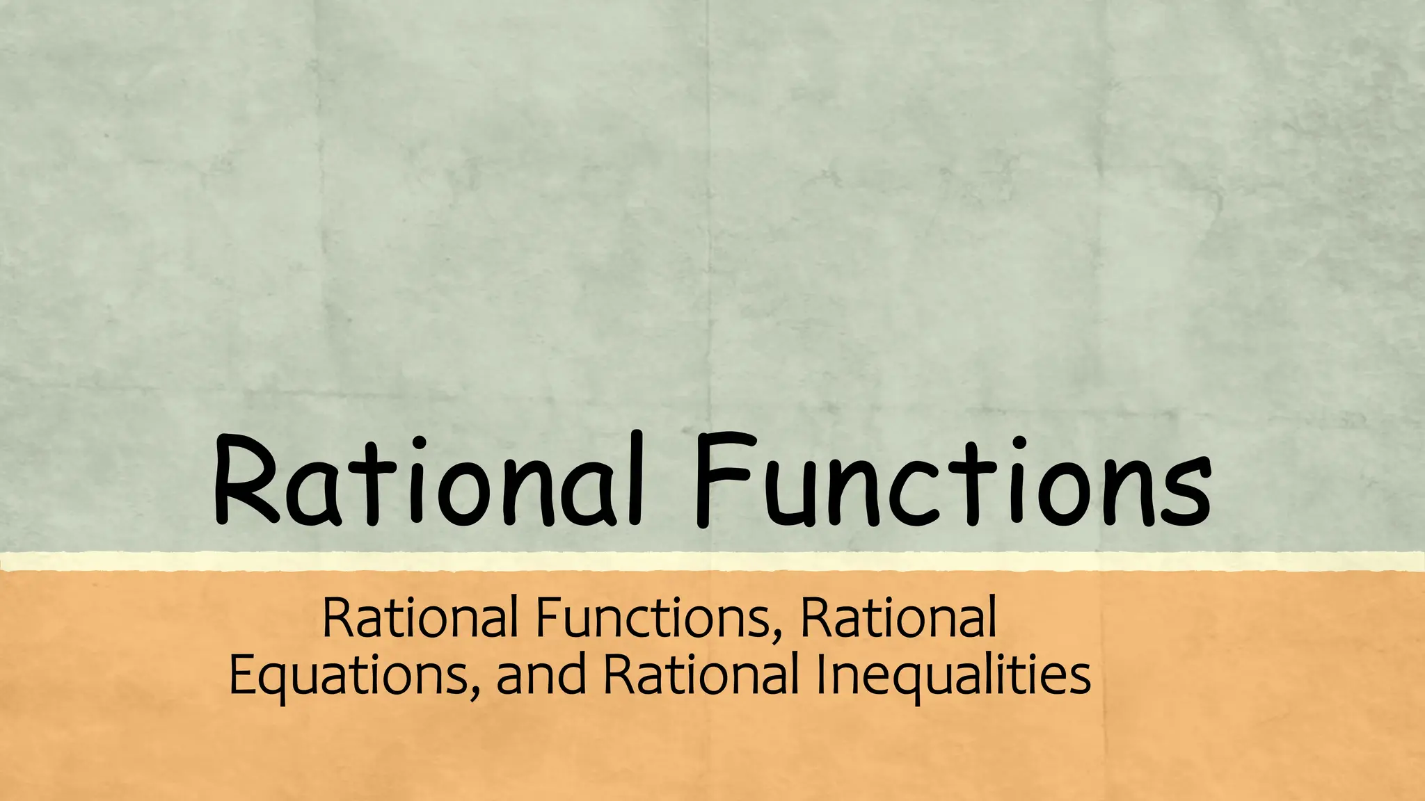 General Mathematics_Introduction to Rational Functions.pptx | Homework ...