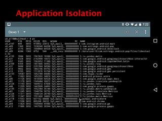 Application Isolation
7
 