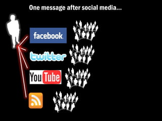 One message after social media…
 