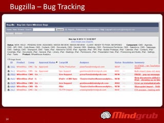 Bugzilla – Bug Tracking




14
 