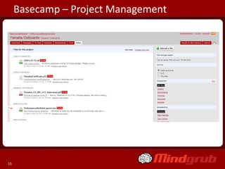 Basecamp – Project Management




15
 