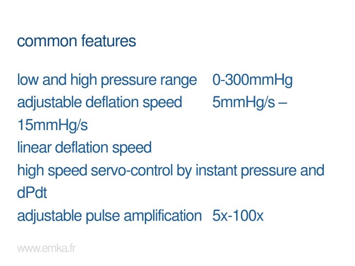 2 solutions for noninvasive blood pressure measurement