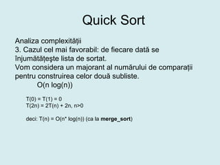 Advanced Programming Techniques: Comprehensive Sorting Algorithms and ...