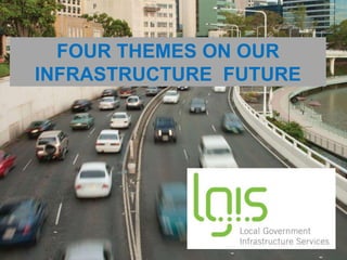 FOUR THEMES ON OUR
INFRASTRUCTURE FUTURE
 