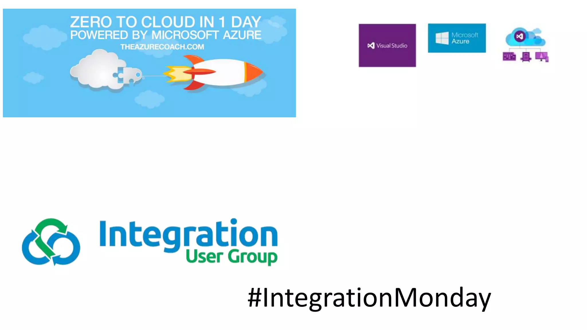 #IntegrationMonday
 
