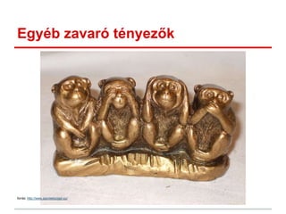 Egyéb zavaró tényezők
forrás: http://www.ajandeksziget.eu/
 