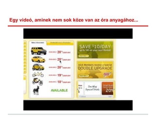 Egy videó, aminek nem sok köze van az óra anyagához...
 