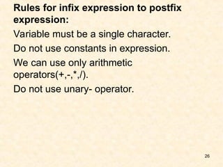 Comprehensive Guide to Stack Data Structure and Expression Evaluation ...