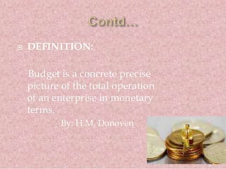 Staffing and Budgetting