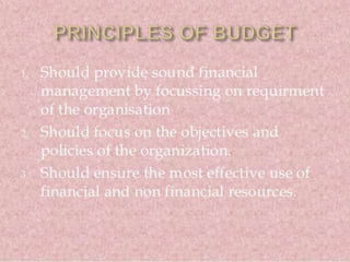 Staffing and Budgetting