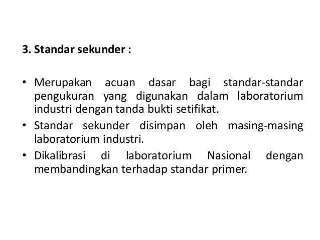 2 standar pengukuran