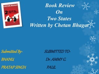 2 states book review ppt
