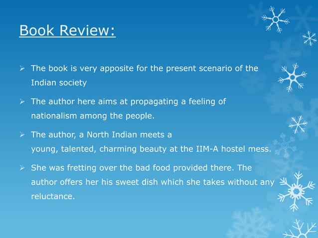 2 states book review ppt