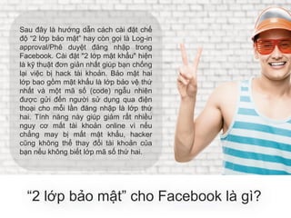 Bảo Mật 2 Lớp Facebook Là Gì?