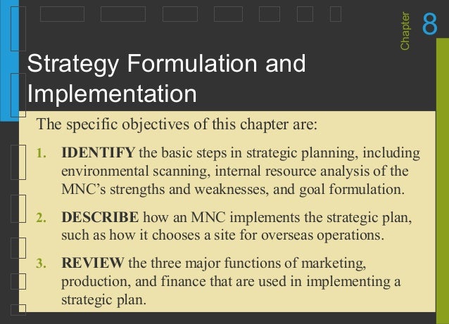 strategy formulation ppt strategy formulation