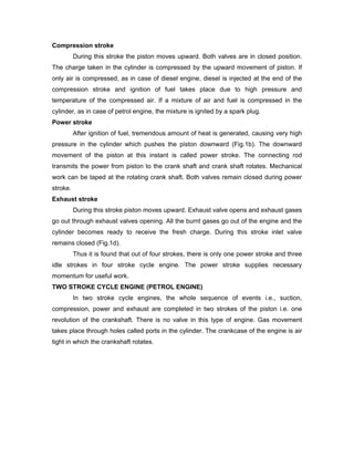 High Compression Stroke 2 stroke cycle engine notesfor automotive | PDF