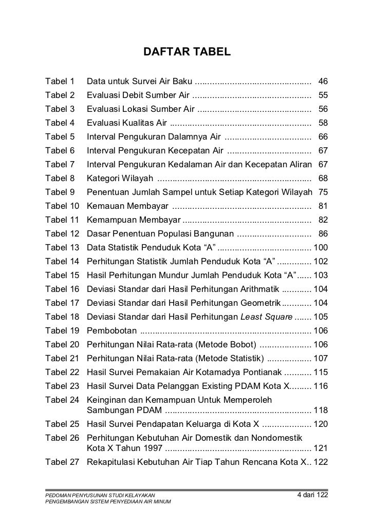 Pedoman Penyusunan Studi Kelayakan Pengembangan Sistem 