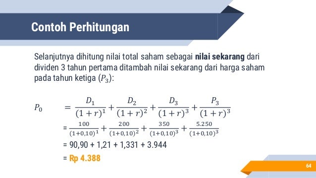 Inilah Contoh Soal Penilaian Obligasi Dan Saham Terbaru 