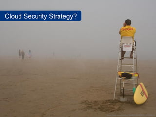 Cloud Security Strategy?




                           www.flickr.com/photos/26046024@N06/2735134853
 