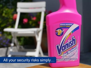 All your security risks simply…
 