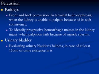 Symptomology and methods of physical examination of urological diseases ...
