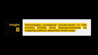 CSA Investment Advantage: Synthesis Paper Presentation