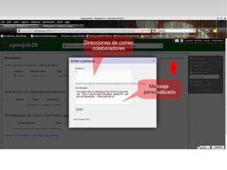 Direcciones de correo
    colaboradores


                                   3


                          Mensaje
                        personalizado
 